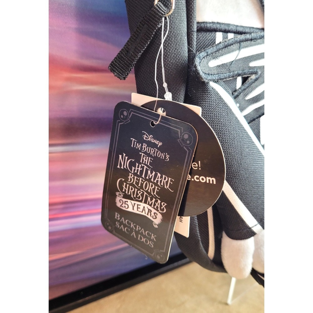 Nightmare Before Christmas Jack Skellington Backpack - Spencer's Exclusive-NWT - Picture 4 of 4